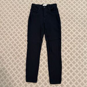 L'AGENCE Margot High Rise Ankle Dark Blue Skinny Jeans